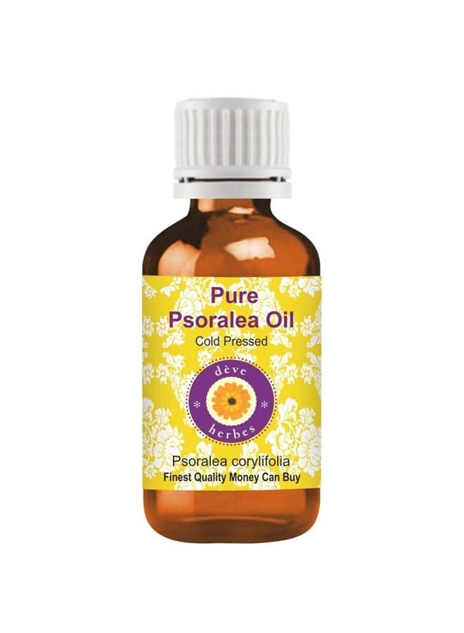 Pure Psoralea Oil (Psoralea corylifolia) 100% Natural Therapeutic Grade Cold Pressed 50ml (1.69 oz)