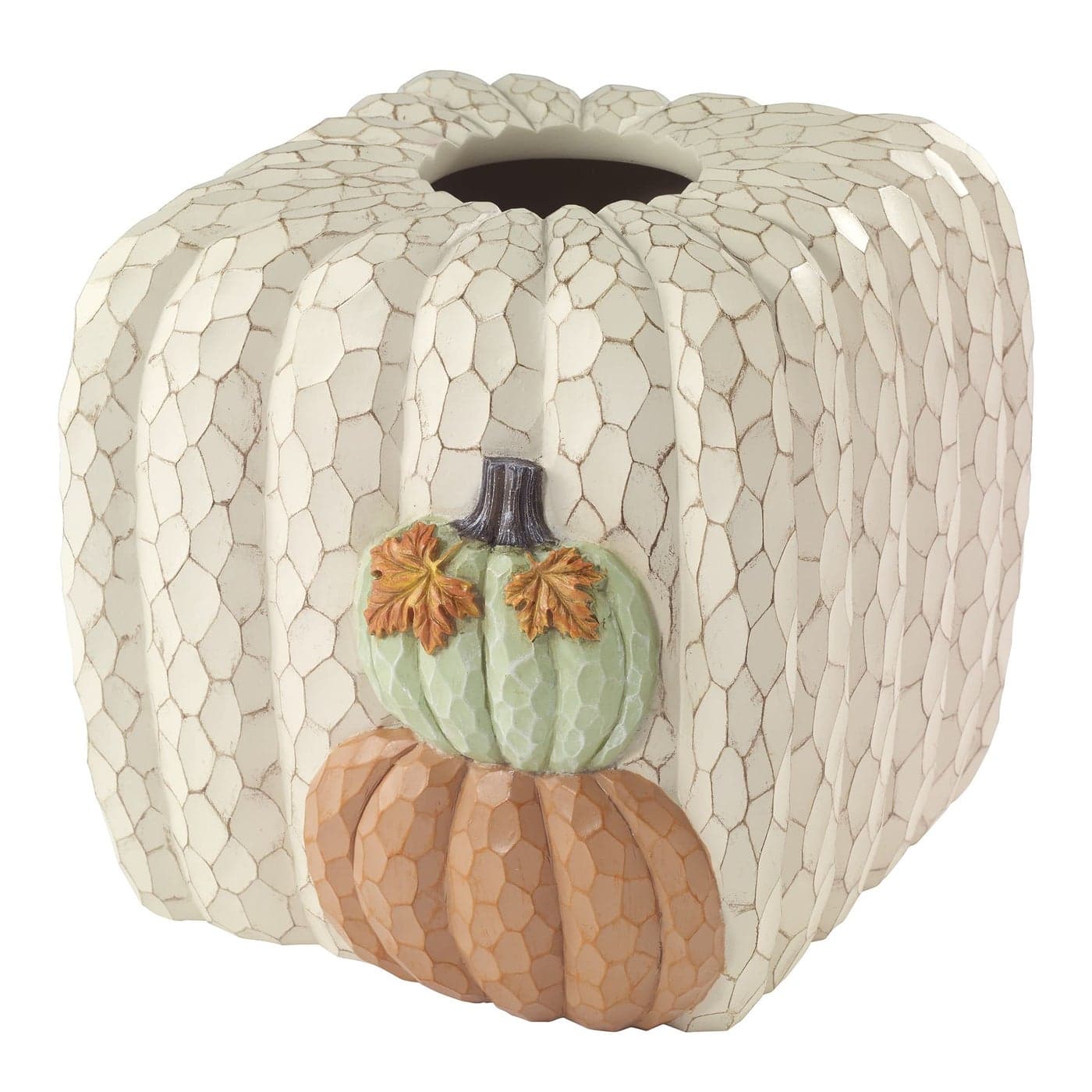 Avanti Linens Tissue Box Cover Fall Inspired Home Decor Grateful Patch Collection