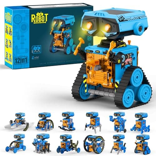 STEM Solar Power Robots Toys for Boys Aged 812 12 in 1 Educational Building Science Experiment Kit for Kids Birthday Gifts for Aged 8 9 10 11 12 13 Boys Girls Teens