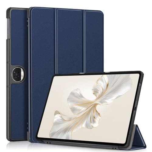 Kepuch Custer Case for Honor Pad 9 12.1",Ultra-Thin PU-Leather Hard Shell Cover - Blue