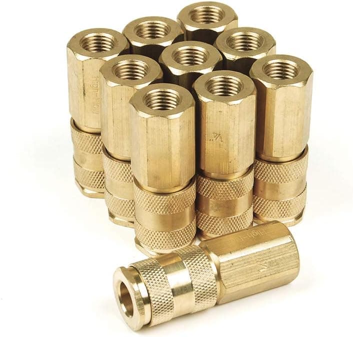 PRIMEFIT XHC1414FB6B10P XP Extreme Performance Series 10 Pack HiFlow VStyle Brass Coupler 14 x 14 Female