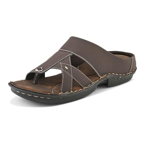 Centrino Sandal for Men | Grip Insole for Stability | Modern Look with Straps | Comfortable Footwear 9263-2