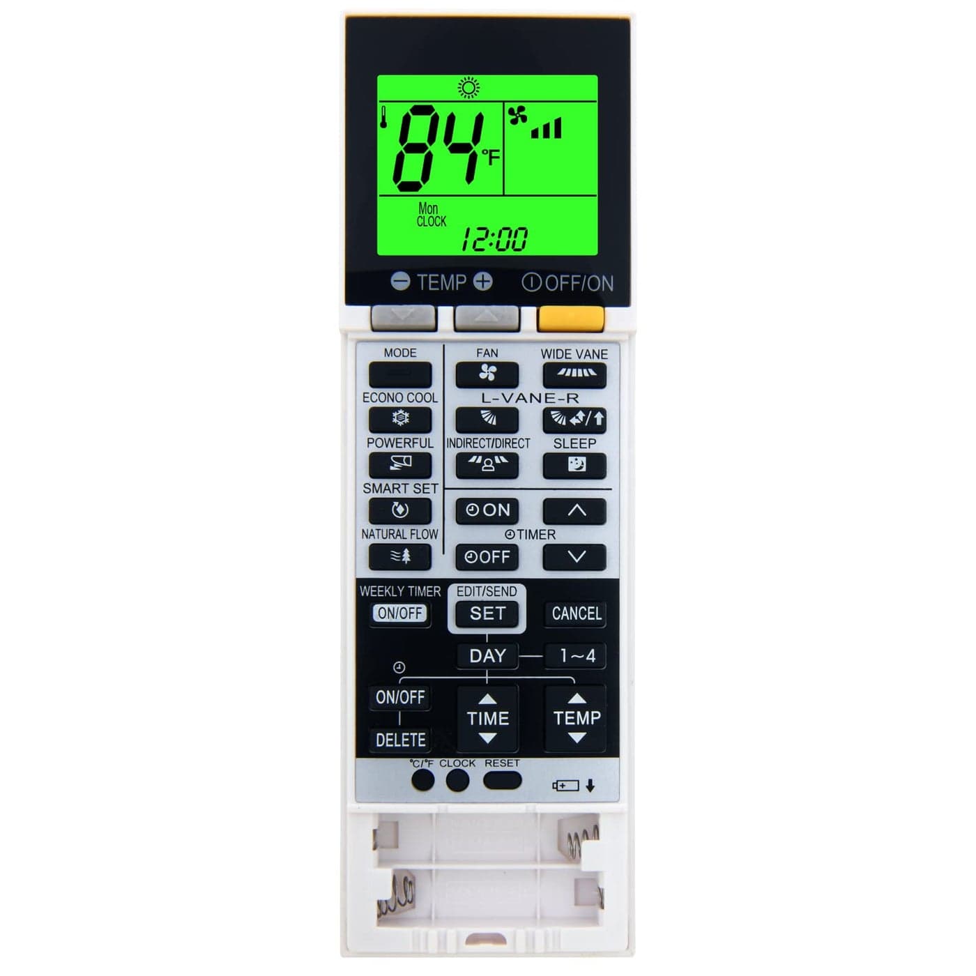 CHOUBENBEN Replacement for Mitsubishi Electric Mr Slim Air Conditioner HVAC Remote Control MSZFH06NA MSZFH09NA MSZFH12NA MSZFH15NA MSZFH18NA MSZFH18NA2