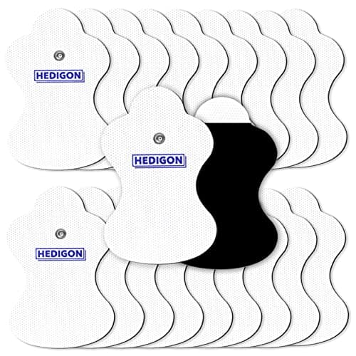Durable 20PCS Compatible with Omron TENS Unit Replacement Pads Reusable Pads 10 Pairs Brand HEDIGON