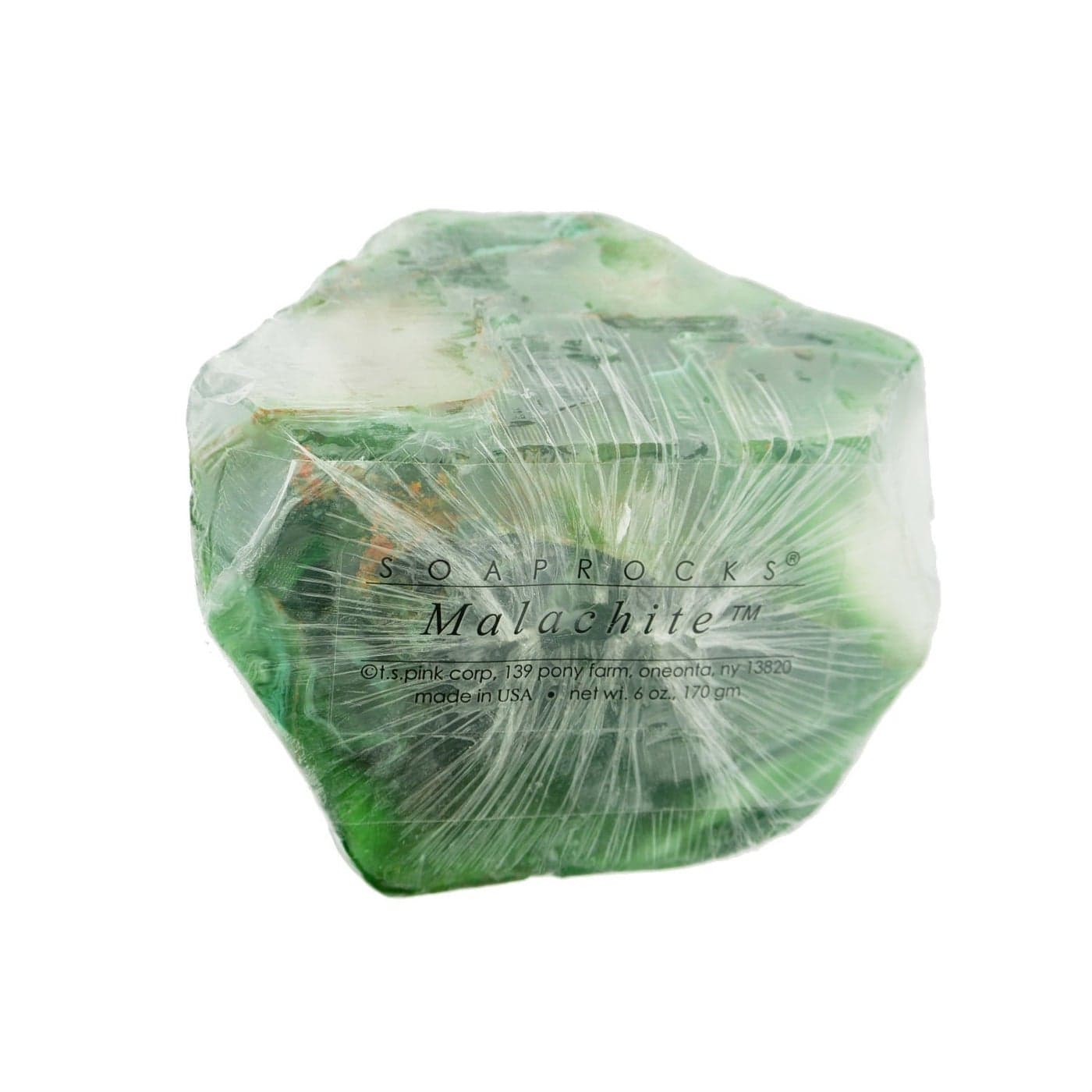 SoapRocks TS Pink Malachite Soap That Looks Like a Rock 6 oz Gem Rocks Birthstone Jabn Gemstone