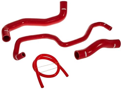 Mishimoto MMHOSE350Z03RD Silicone Radiator Hose Kit Compatible With Nissan 350Z 20032006 Red