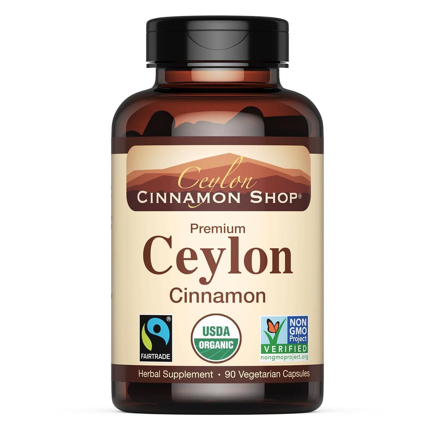 Ceylon Cinnamon Shop Organic Ceylon Cinnamon 100 Certified Supplement 90 Capsules