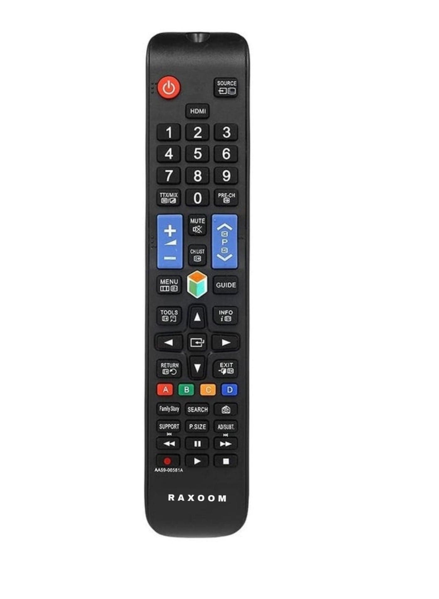 Replacement Tv Remote Control For Samsung Tv Black