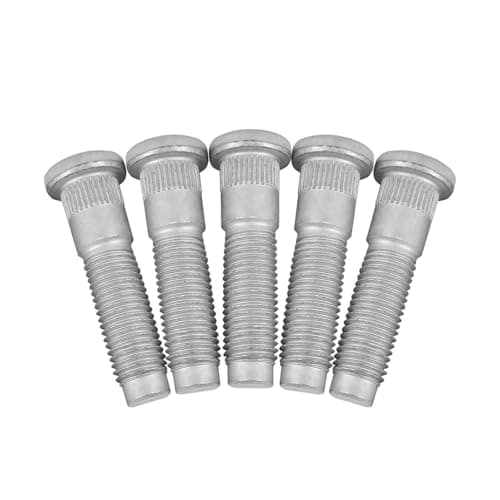 Mysttoo 5PCS M12x1.5 Wheel Studs Lug Stud Bolt 13.2mm Knurl Compatible with Jaguar S-Type F-Type XE XF XFR XJ XJ8 XJR XK XKR Vanden Plas X350 X358 C2S50885 XR853331