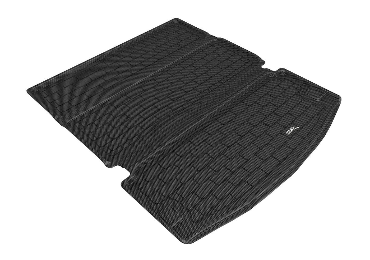 3D MAXpider Custom Fit Kagu Cargo Liner Black Compatible with Dodge Durango 20112024 Cargo Liner