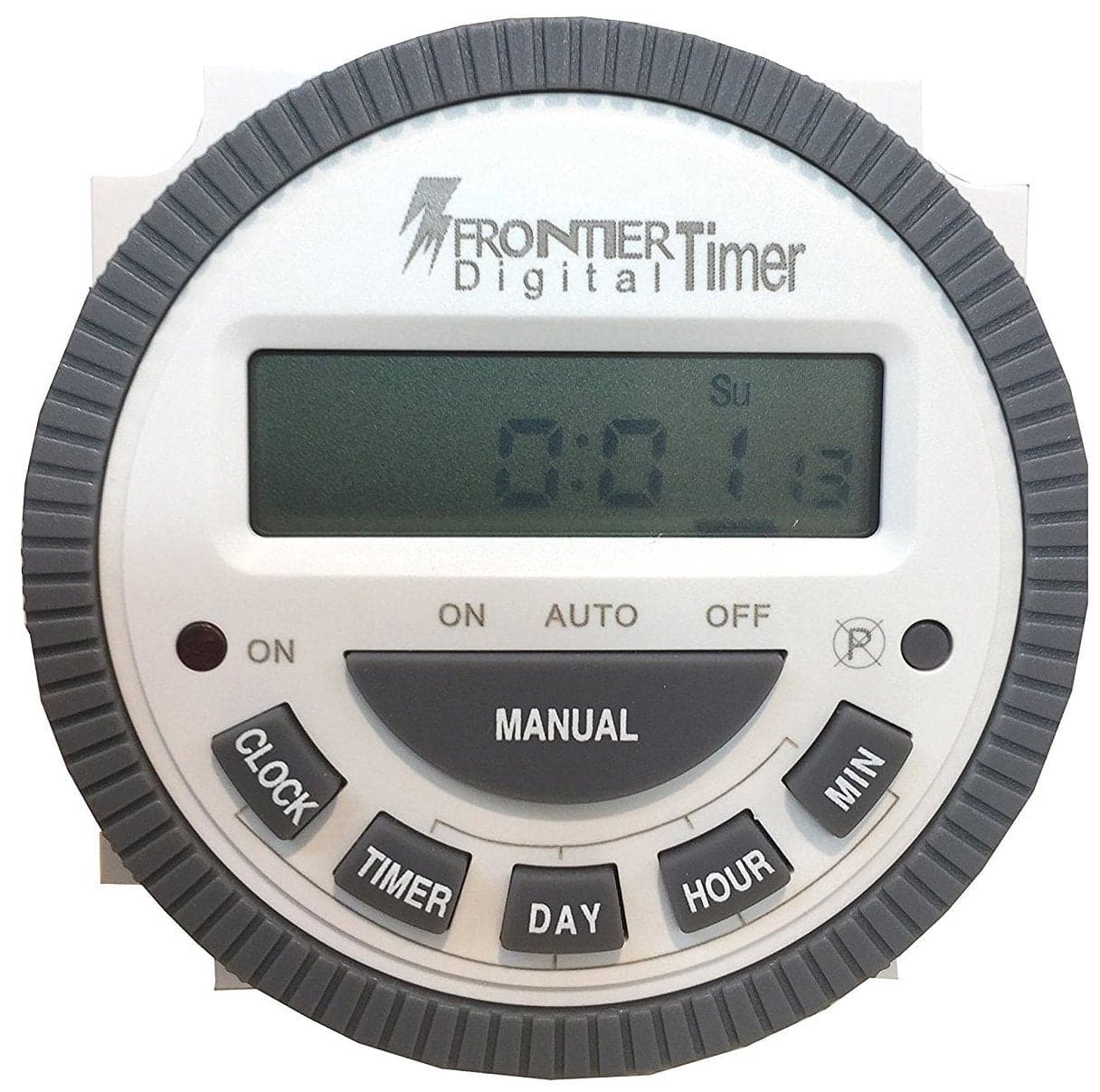 Frontier TM619H2 Digital Timer Programmable Time Switch with LCD 4 Pin Pack of 1