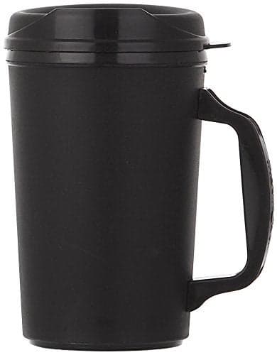 ThermoServ Foam Insulated Mug, 20-Ounce, Black