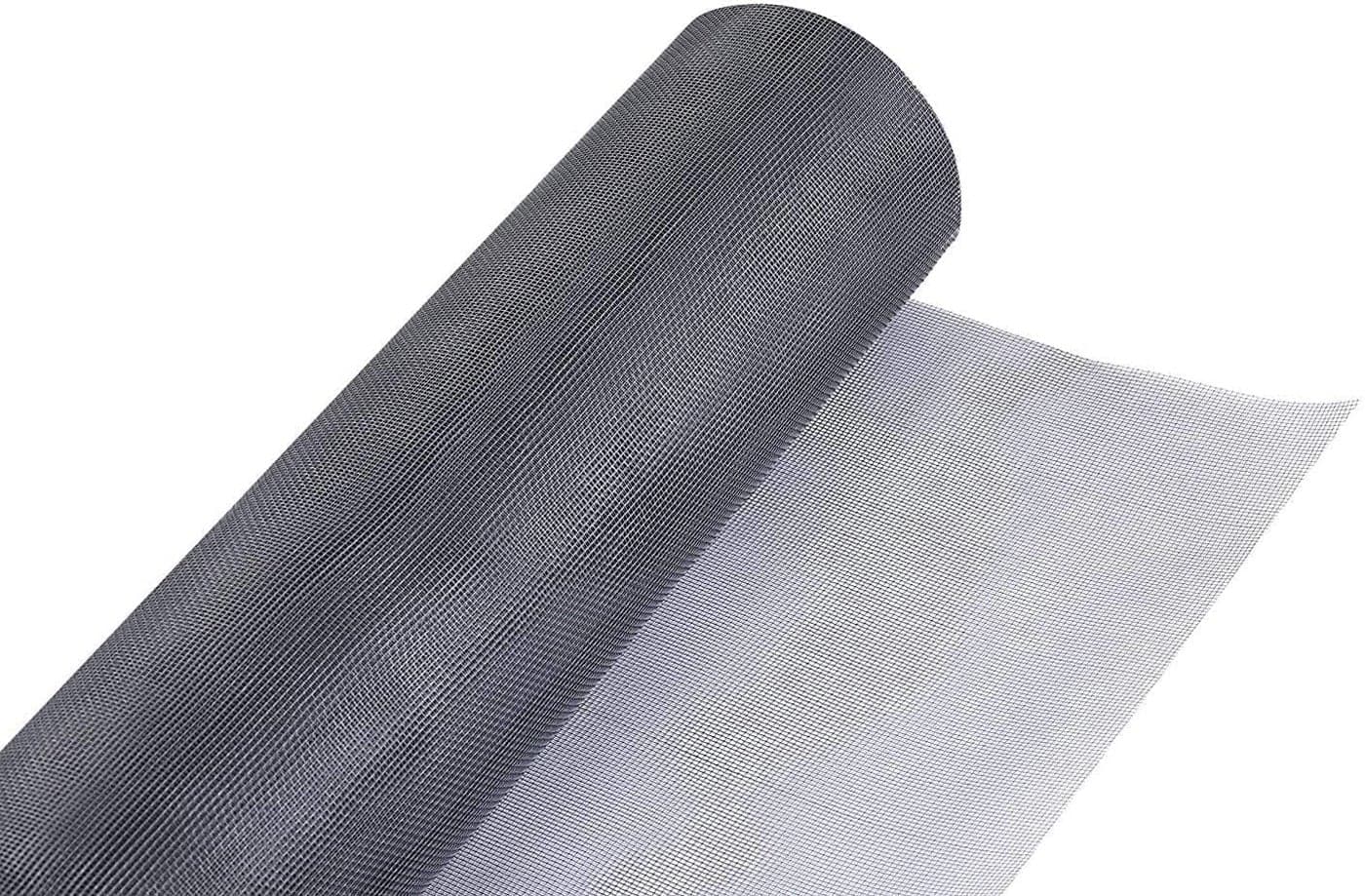 Artlicious 120 GSM Fiberglass Windows Mosquito Net Roll for Balcony Door etc. DIY Cut to Any Size, for Small & Big Windows. Highly Durable and Best in Class Size (Grey (4x25ft))
