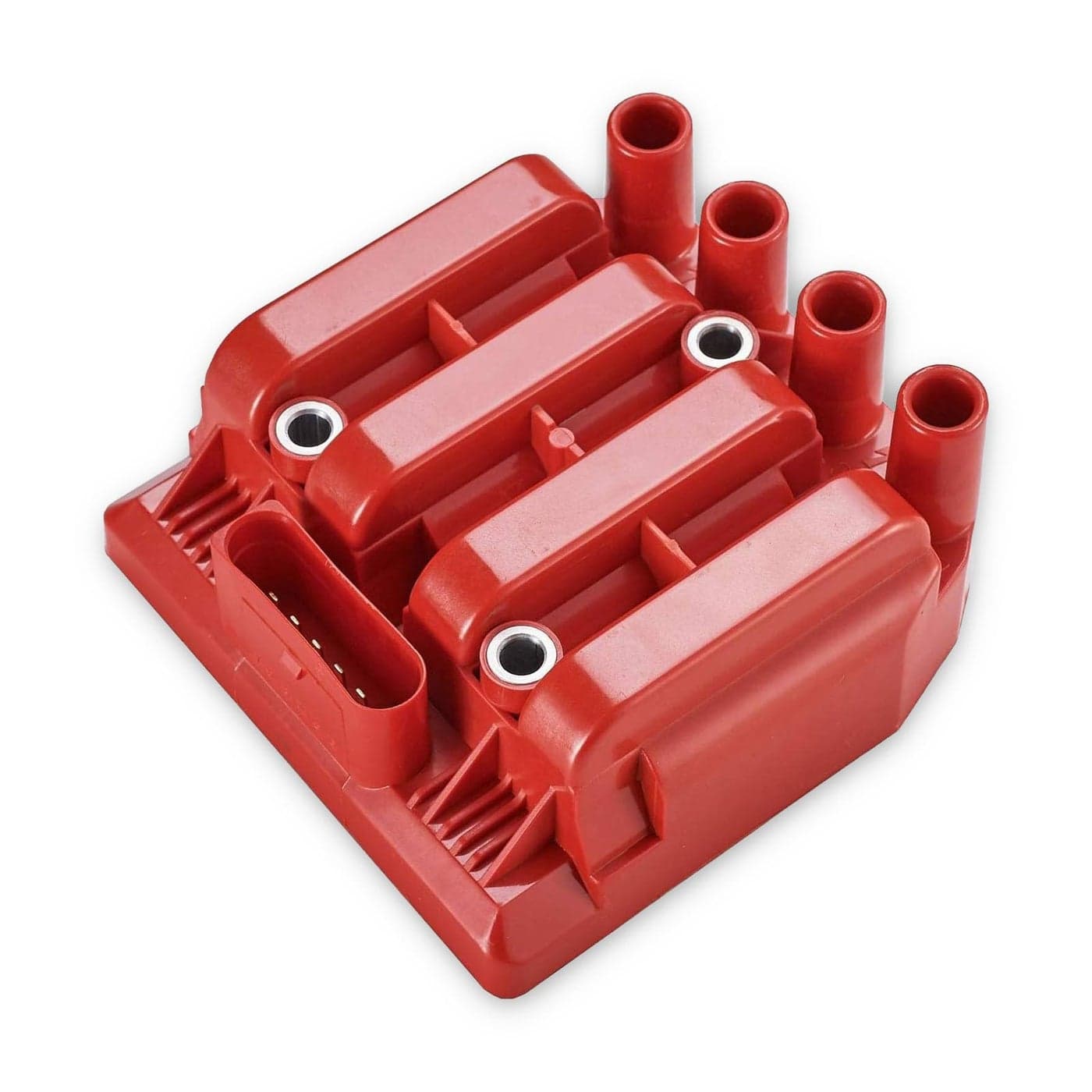 ENA Red Ignition Coil Pack Compatible with Volkswagen Golf Jetta Beetle 1998 1999 2000 2001 2002 2003 2004 2005 2006 2007 2008 2009 2010 2011 20L Replacement for UF484 C1393 5C1390