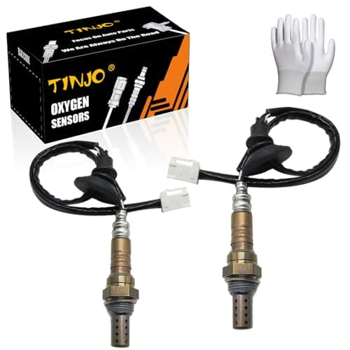 TINJO 234-4233 Air Fuel Ratio Oxygen Sensor, Downstream Heated 02 Oxygen Sensor Replacement for Toyota Corolla Matrix Pontiac Vibe 1.8L L4 2003-2008 Replaces# 234-4668 88971385 Set of 2