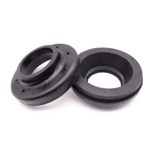 Opuiue Front Upper Coil Spring Insulators, Coil Spring Isolators Compatible with 1984-2001 Cherokee XJ, 93-98 Grand Cherokee ZJ, 97-06 Wrangler TJ, 86-92 Comanche MJ, 84-90 Wagoneer (Front Upper)