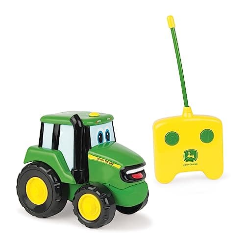 Tomy John Deere Remote Control Johnny Tractor Toy Green