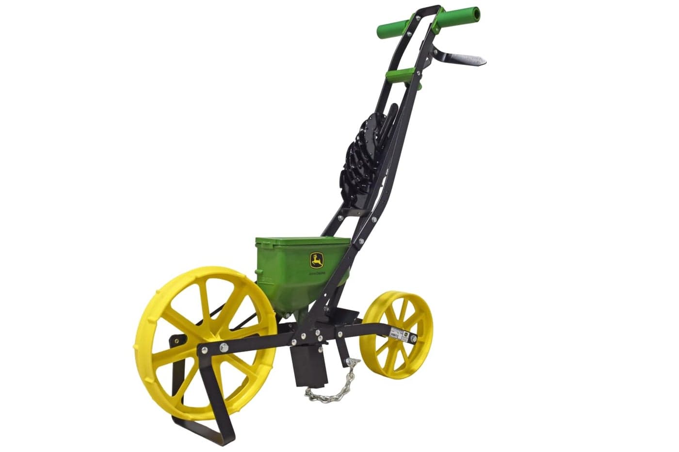 John Deere 3lb Garden Seeder with 7 Seed Plates, Sweet Corn Planter for use in Prepared Soil
