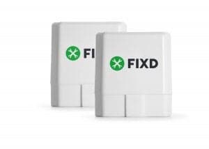 FIXD Bluetooth OBD2 Scanner for Car - Car Code Readers & Scan Tools for iPhone & Android - Wireless OBD2 Auto Diagnostic Tool to Check Engine & Fix All Cars & Vehicles ‘96 or Newer (2 Pack)