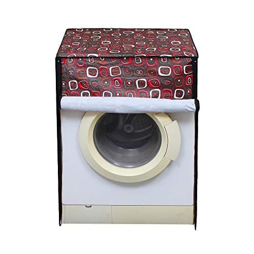 Lithara Waterproof Front Load Washing Machine Cover For 6 kg, 6.2 Kg, 6.5 Kg, 7 Kg (Design_65)