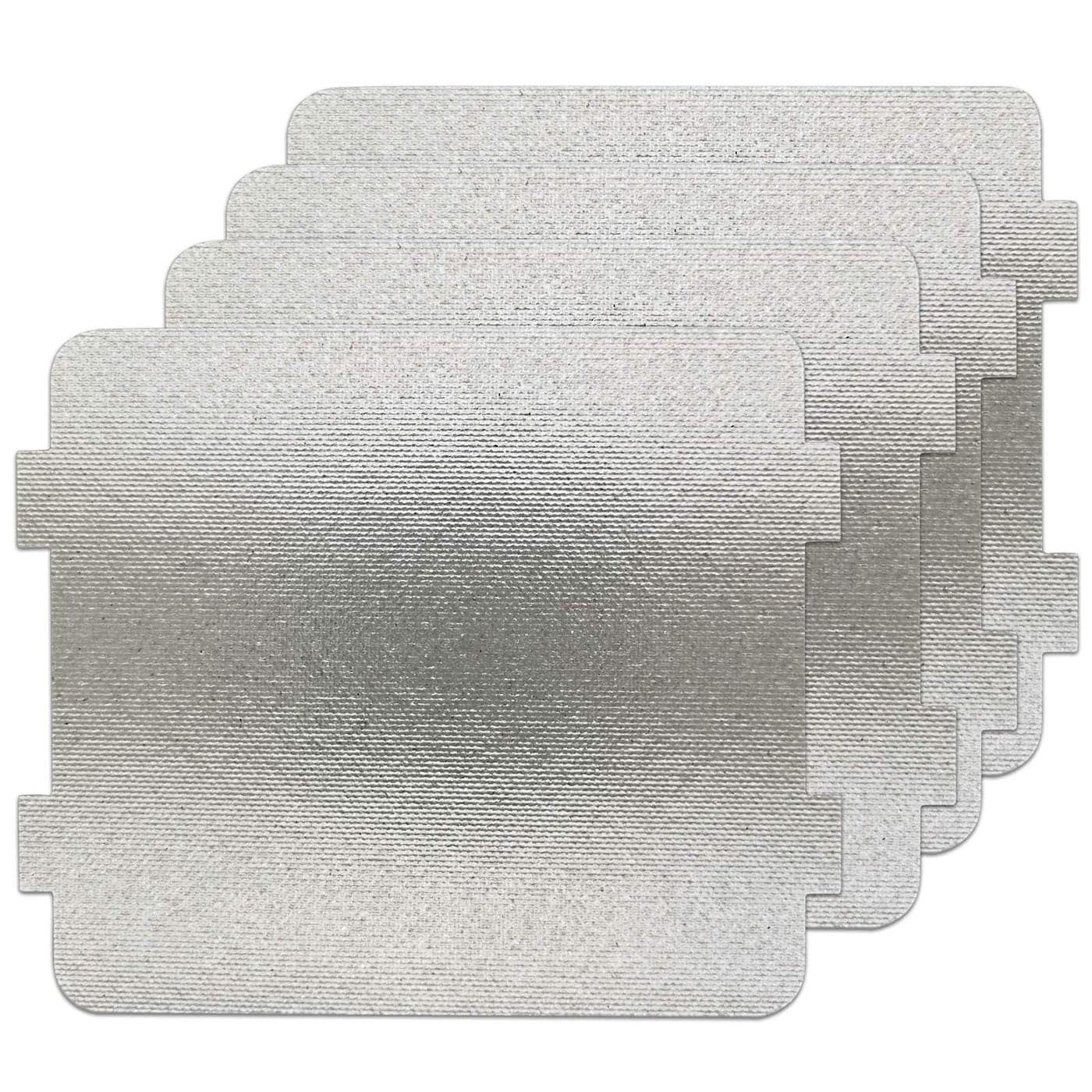 Microwave Waveguide Cover Mica Sheet Replacement Compatible with 5304464061 39 x 425 Thickness 04mm 4 Pack