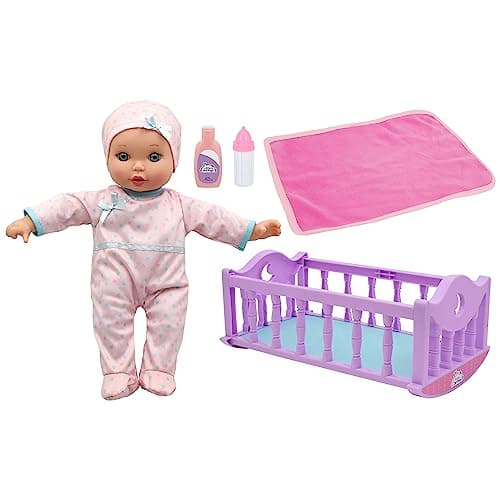 Crib Time Fun 12 Doll Playset New Adventures Childrens Pretend Play Ages 2