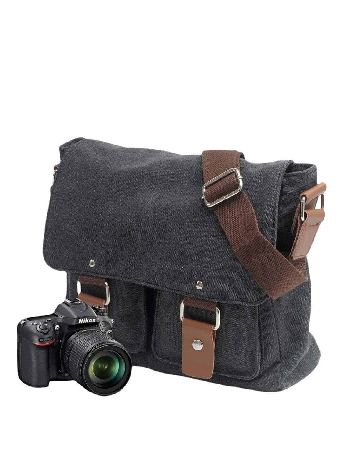 Camera Crossbody Bag - Single Shoulder Canon Camera Bag, SONY Micro Anti-Nikon Camera Bag.
