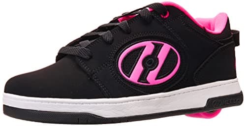 HEELYS Voyager Youth Girls Athletic Skate Shoe | Little Kid Black/Pink