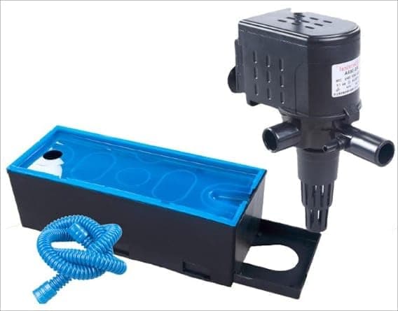 rizopets Wp-880F | 15W | 650L/Hr 3 in 1 Multi Functions Aquarium Top Filter with Free 1 Feet Sponge (Suits 25 Cm - 38 Cm Aquarium Fish Tank)