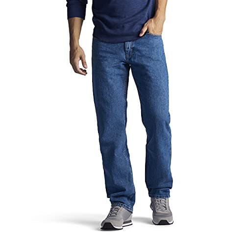 Lee Men's Regular Fit Straight Leg Jean, Pepperstone, 30W x 32L