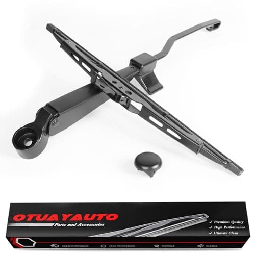 Replacement for Jeep Grand Cherokee 1998-2004, Rear Windshield Wiper Arm Blade Set - OTUAYAUTO Factory OEM Style 5102882AA