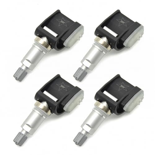 Ynovvo A0009052102 4 Pcs 433MHz Pre-Programmed TPMS Sensor Tire Pressure Monitor Sensors Fit for Mercedes-Benz E300 E400 E450 for Mercedes-Benz AMG GT 53/63/63S 2017-2021