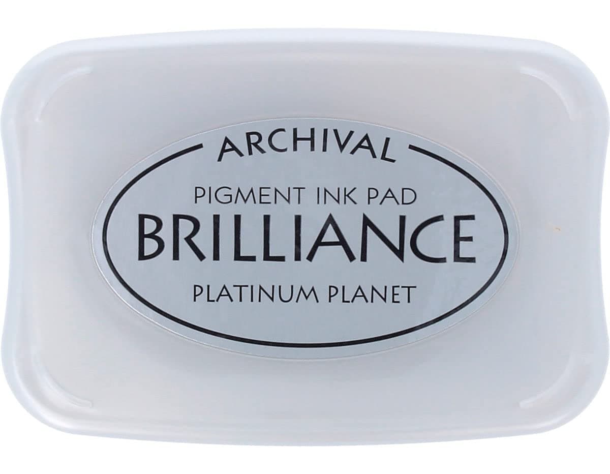 Tsukineko Brilliance Ink Pad Platinum PlanetBIP92