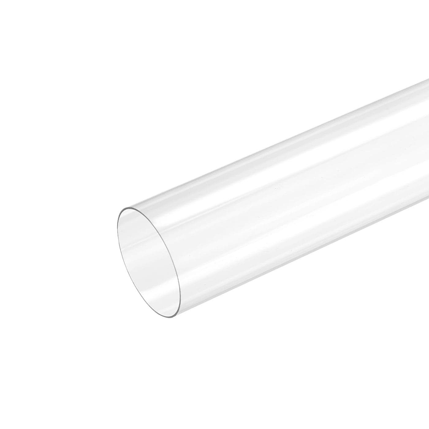 MECCANIXITY Plastic Pipe Rigid Polycarbonate Round Tube Clear 163416mm ID 1743mm OD 96 245mm High Impact for Lighting Models Water Plumbing