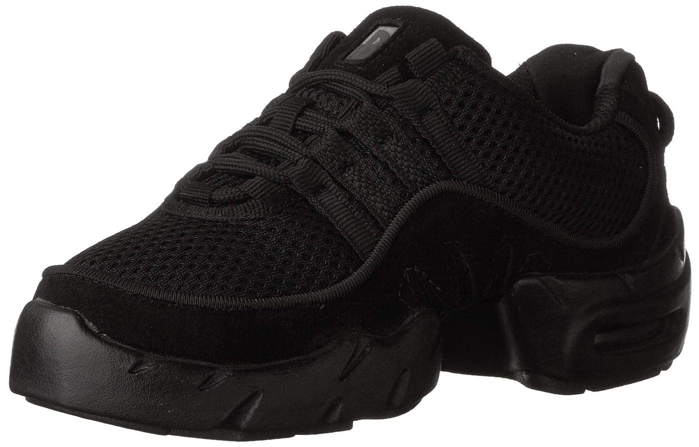 Bloch Womens Boost Mesh Sneaker Dance Shoe Black 10
