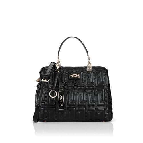 Lavie Luxe Women's Juli26 Small 3-Compartment Satchel Handbag | Satchel Bag for Work | Ladies Purse | Stylish Shoulder Bag | Gift For Women