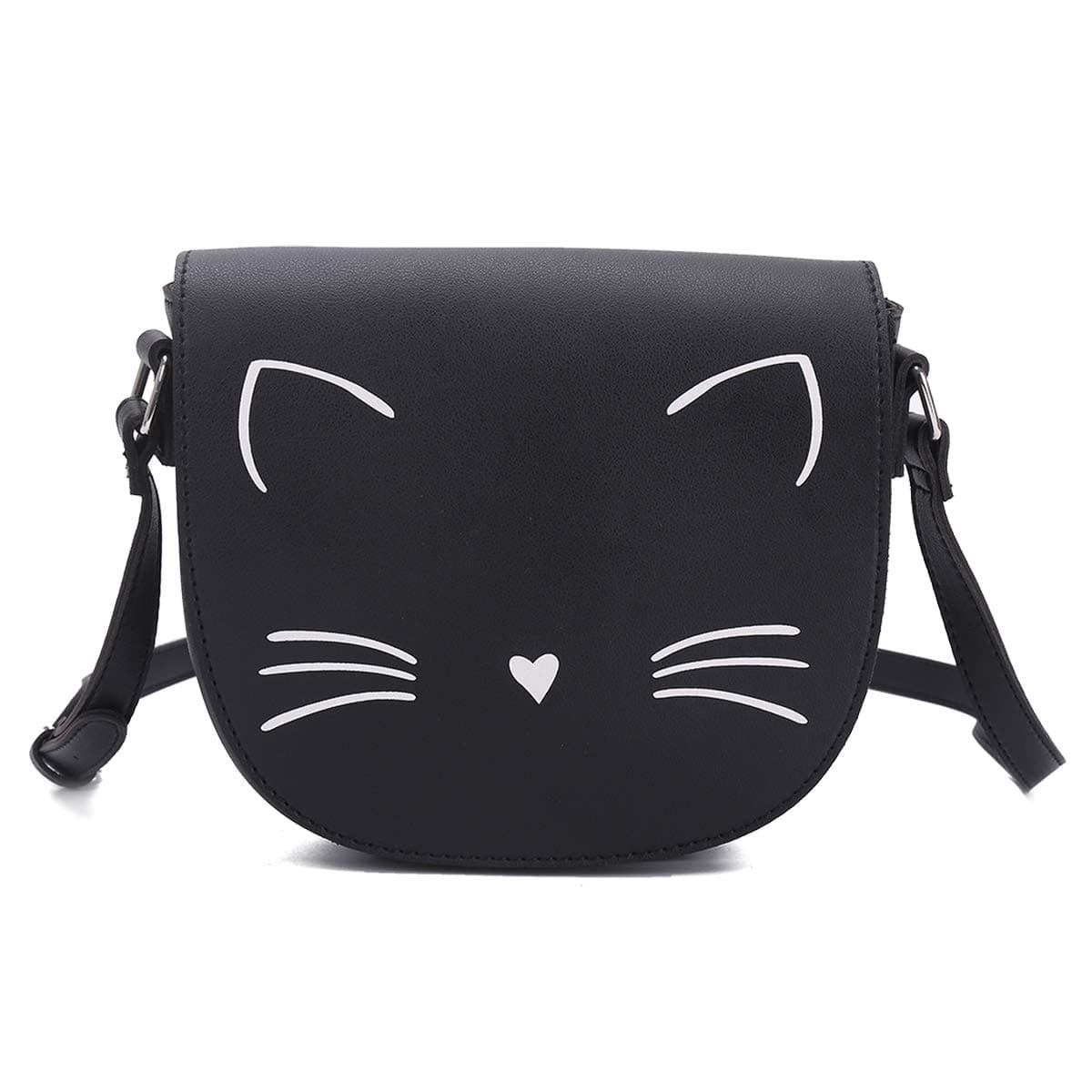Gladdon Crossbody Bags for Teen Girls Small Fashion Preteen Purses Cat Birthday Gift for Girl Cat