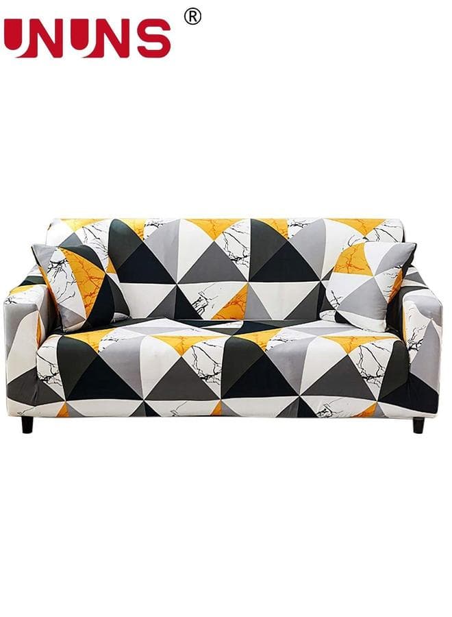 Printed Stretch Sofa Cover Couch Covers Slipcovers for 3 Cushion Couches Elastic Universal Furniture Protector