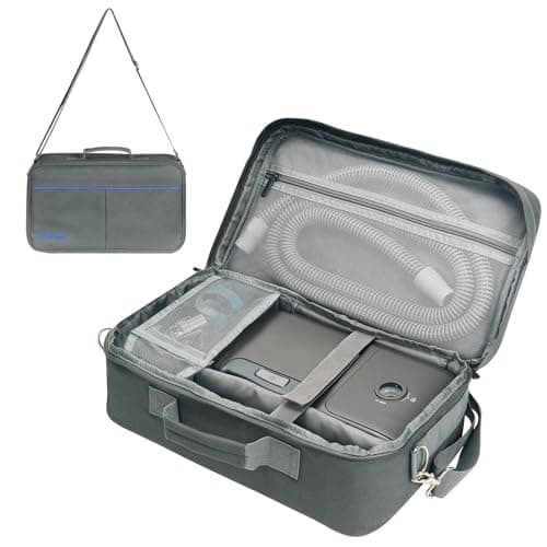 EonRivet Premium CPAP Travel Bag Universal CPAP Carrying Case for ResMed AirSense 1110 3B Medical Most Travel CPAP Machines Durable Lightweight TSAFriendly CPAP Storage Backpack Option