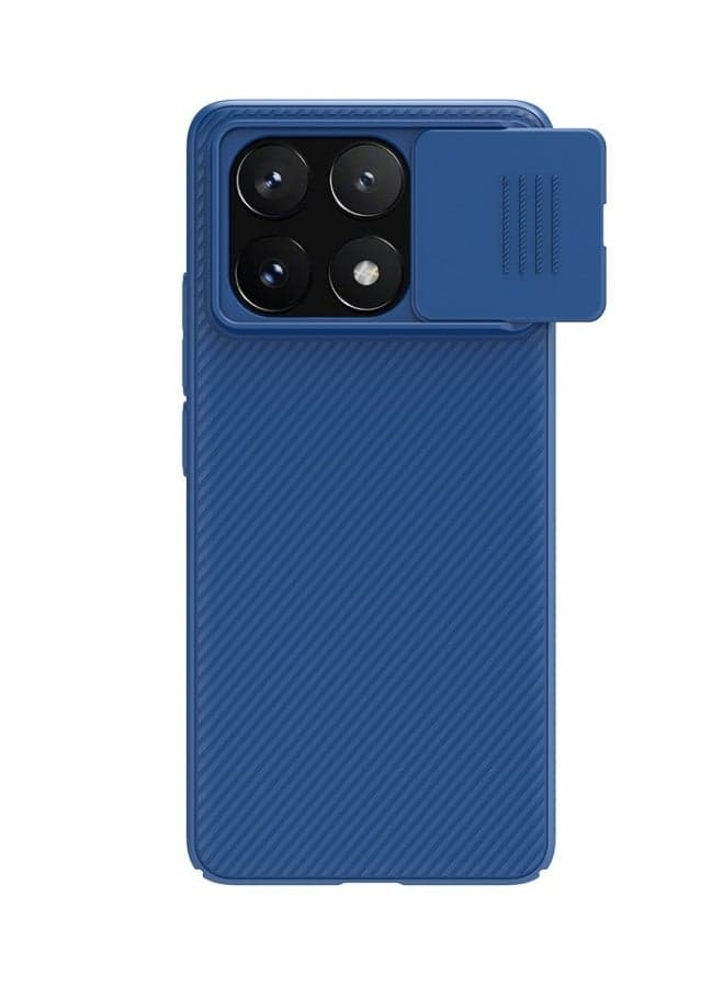 For Xiaomi Poco X6 Pro 5G Case, Slide Cover Camera Lens Privacy Protection Hard PC Back Cover Protective Case