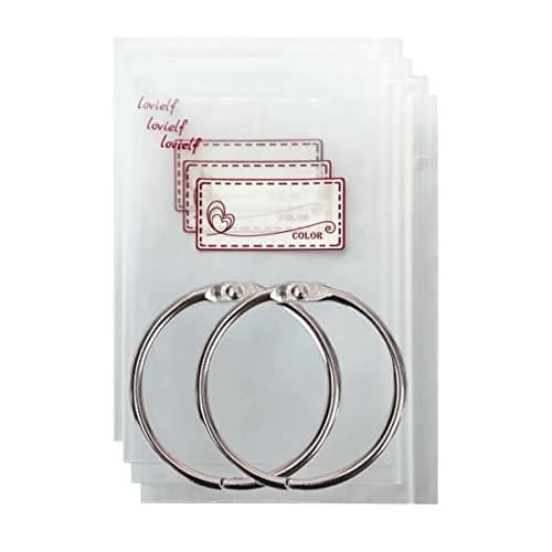 lovielf Embroidery Threads Floss Bag Organizer 100 Pack