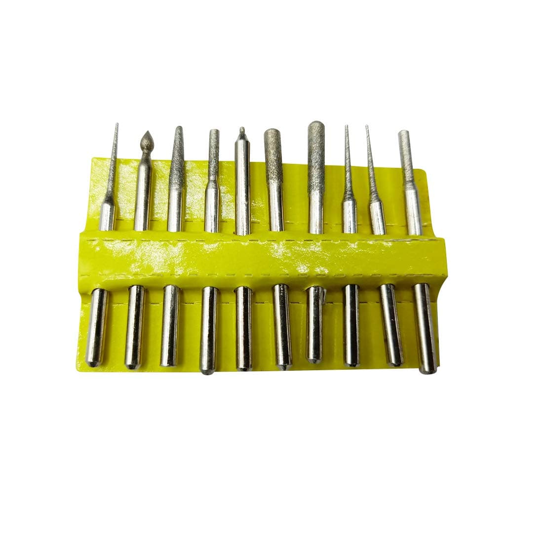 DIY Crafts Pack of 1 Pc, DIY Crafts (Set of 10) Tapered Head Diamond Mounted Point Grinding Bi (Pack of 1 Pc, DIY Crafts)