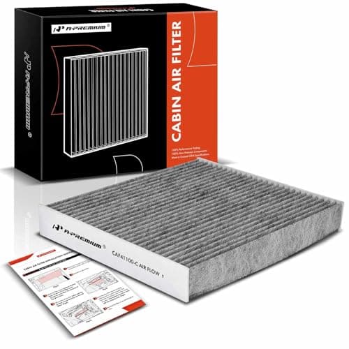 A-Premium Cabin Air Filter with Activated Carbon Compatible with Porsche Panamera 2010-2019, Porsche Boxster 2012, Replace# 97057362300