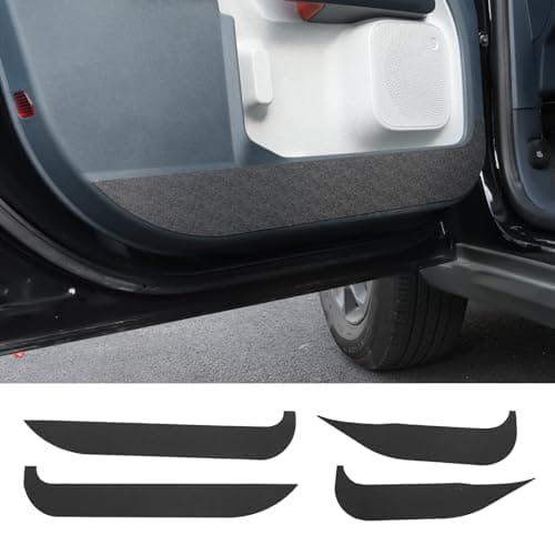 Maxzina Car Door Anti Kick Pads Compatible with 2022-2025 Ford Maverick (Not for 2026) Side Door Protective Cover Front & Rear TPE Inner Anti-Kick Sticker Protector 4PCS for 2024 Maverick Accessories