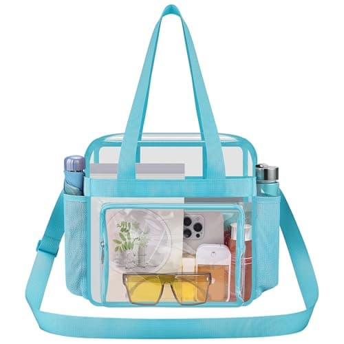 Oraben Clear Bag for Stadium Events 12x6x12 Clear Tote Bag Transparent Bag for Sports Concert