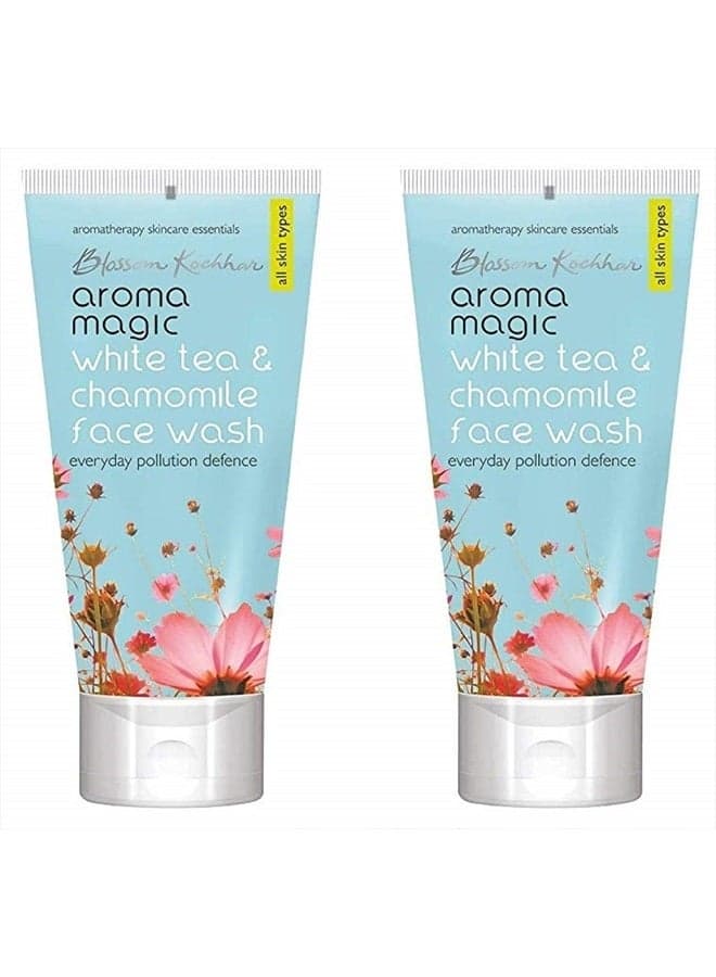 White Tea And Chamomile Face Wash (Pack Of 2) 100Ml