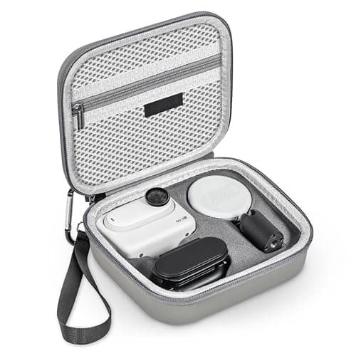 Tomat Carrying Case for Insta360 GO 3S Action, Storage Bag Mini Protective Case Compatible for Insta360 GO 3S/3 Action Camera Accessories