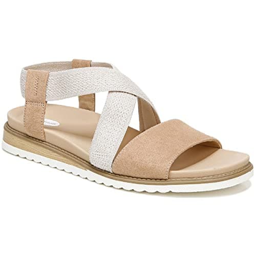 Dr Scholls Shoes Womens Islander Strappy Flat SandalTawny Birch Microfiber11