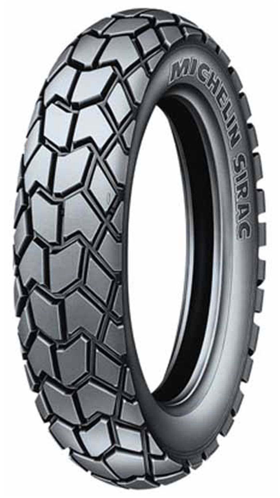 Michelin Sirac Street 2.75-18 48P Tube Type Bike Tyre, Rear (AMTD076-1)