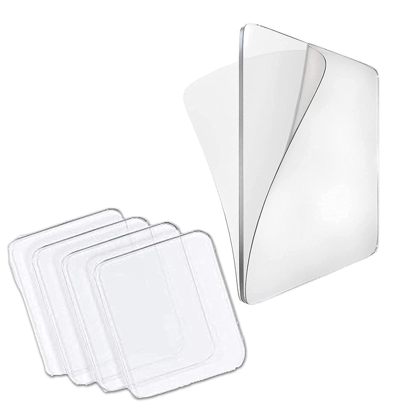 Ipsit Self Adhesive Double Sided Heavy Duty Tape 6cm x 6cm Pack of 10